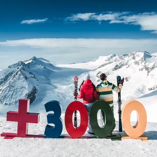 Ski area Pontedilegno-Tonale, il punto più alto a 3.000 metri