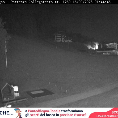 Ponte di Legno partenza cabinovia