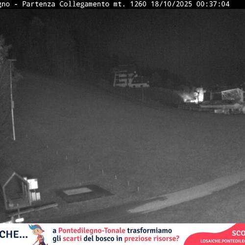 Ponte di Legno partenza cabinovia