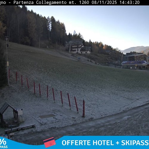 Ponte di Legno partenza cabinovia