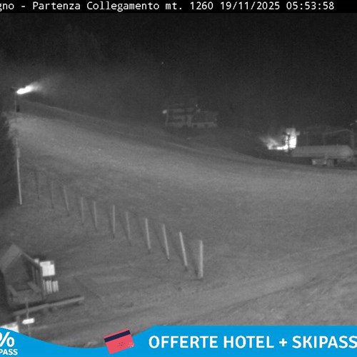 Ponte di Legno partenza cabinovia