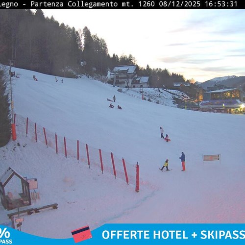 Ponte di Legno partenza cabinovia