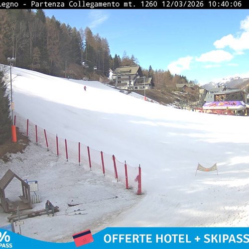 Ponte di Legno partenza cabinovia