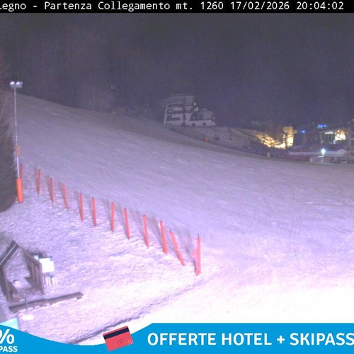 Ponte di Legno partenza cabinovia