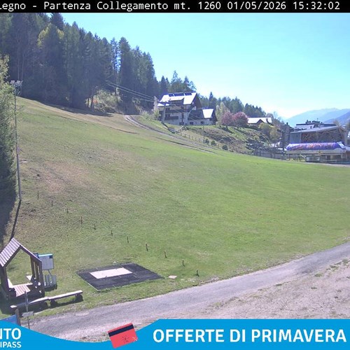 Ponte di Legno partenza cabinovia