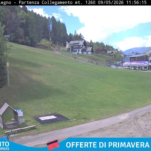 Ponte di Legno partenza cabinovia