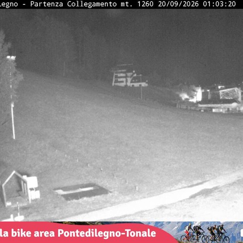 Ponte di Legno partenza cabinovia