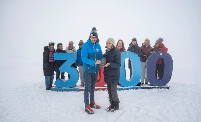 CLAUDIA GIORDANI HA RIPORTATO LA "VALANGA ROSA" SUL PRESENA