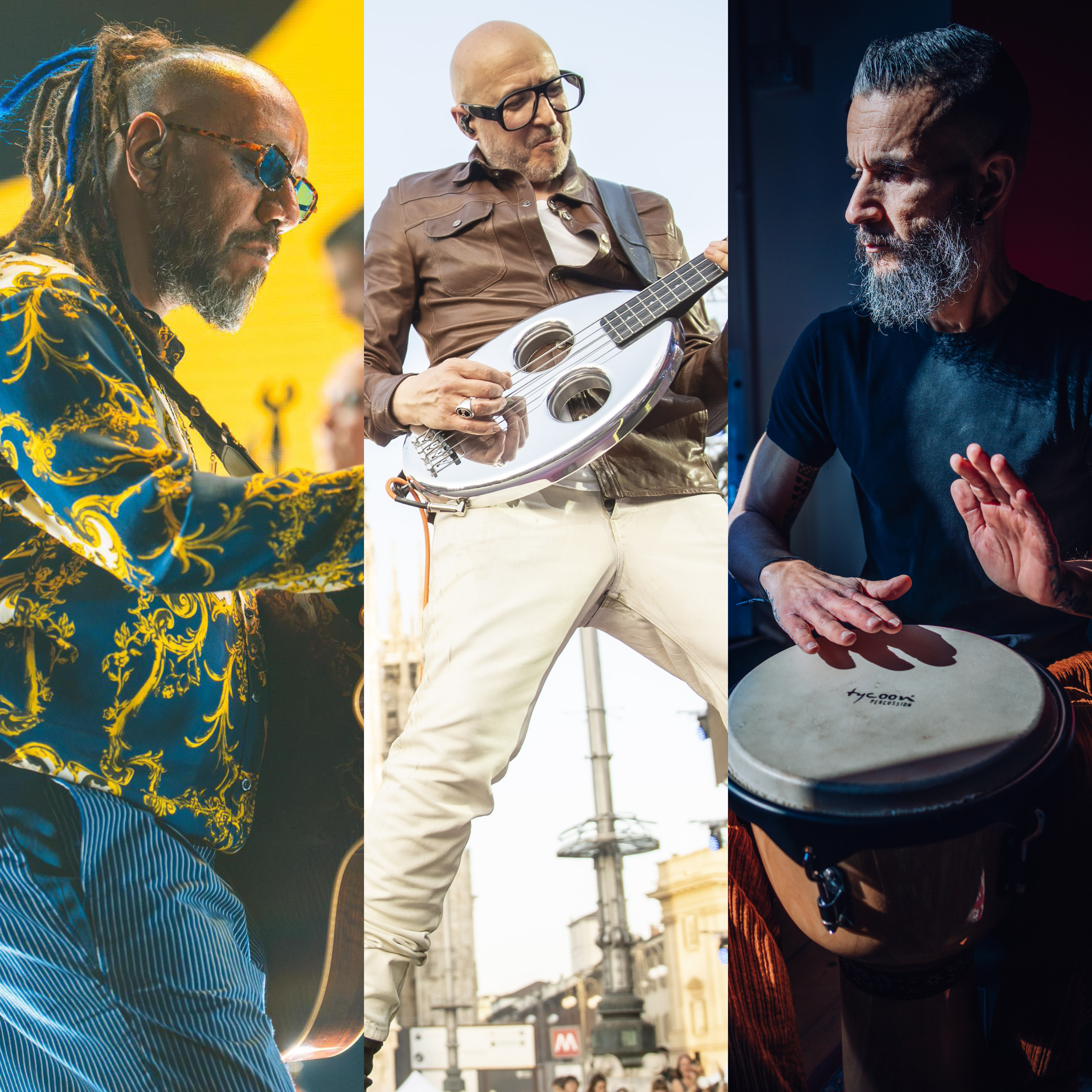 Saturnino, Moris Pradella & Leonardo di Angilla 