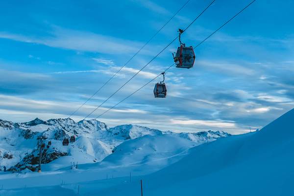 Ski lifts in the Ponte di Legno and Temù area