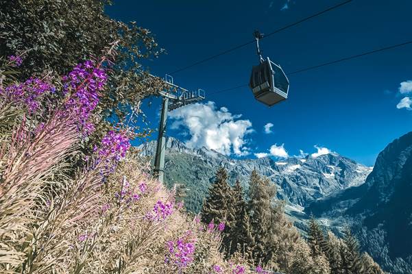 Ski lifts in the summer Ski lifts in the summer