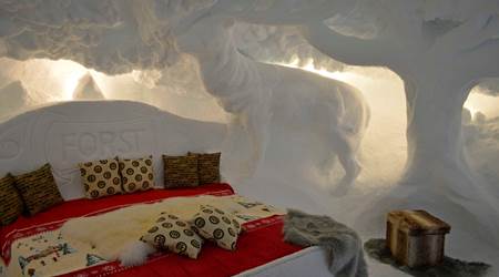 Dormire in un “igloo deluxe” sul Ghiacciaio Presena