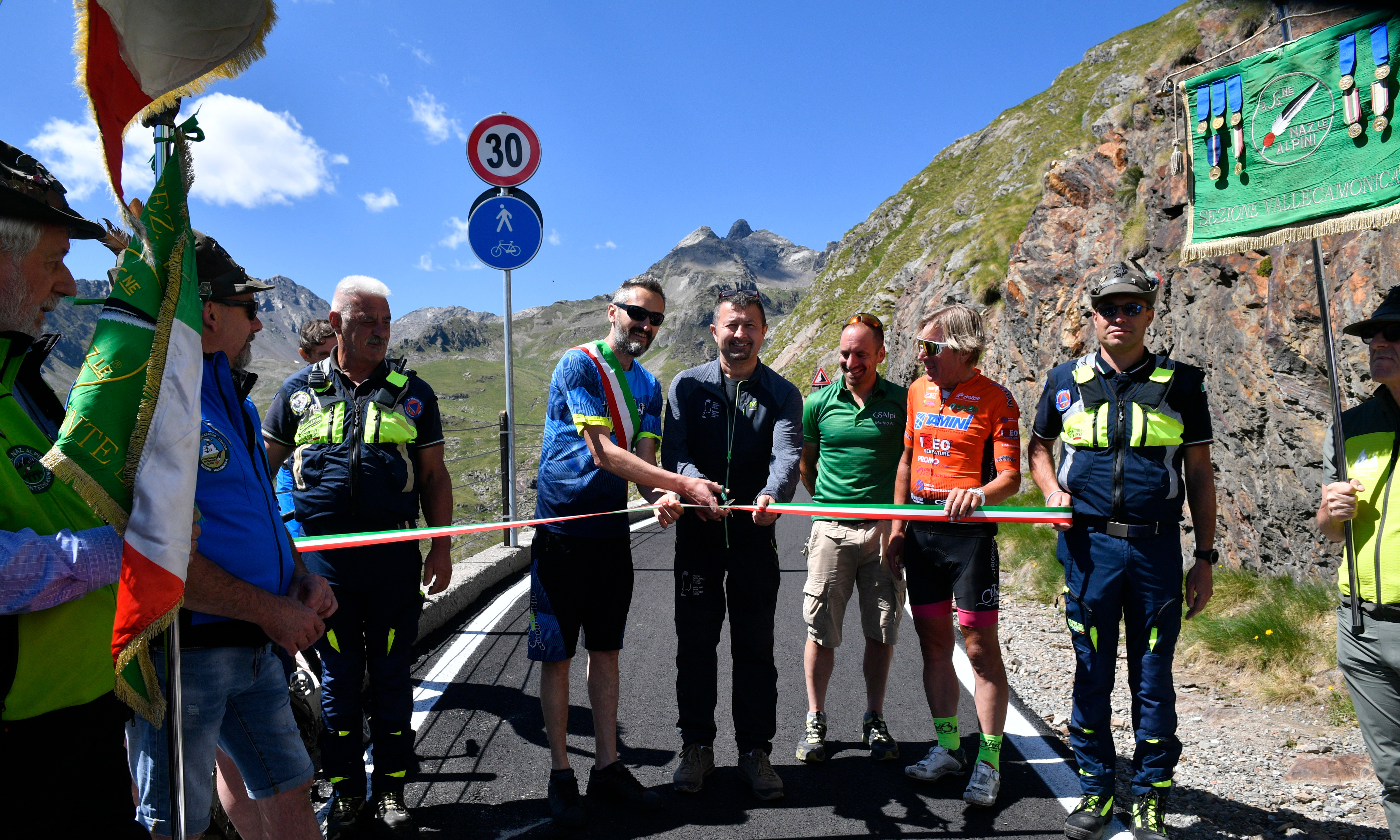 GAVIA: INAUGURATA LA VARIANTE TRIDENTINA 