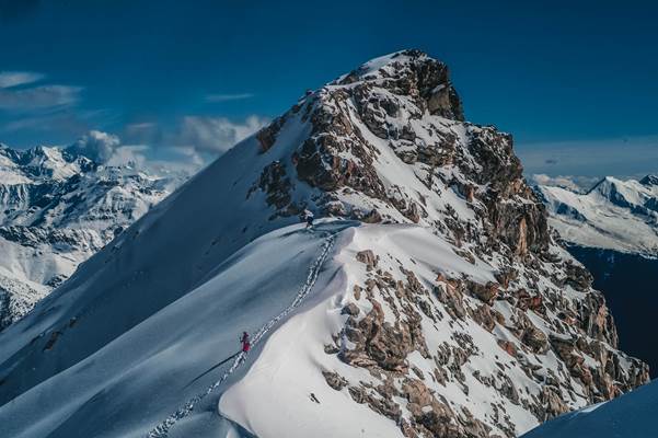 La cima del Ghiacciaio Adamello La cima del Ghiacciaio Adamello
