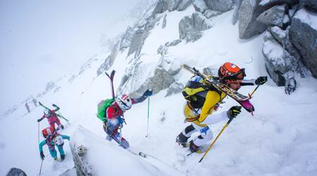 Straordinaria visibilità per l'Adamello Ski Raid