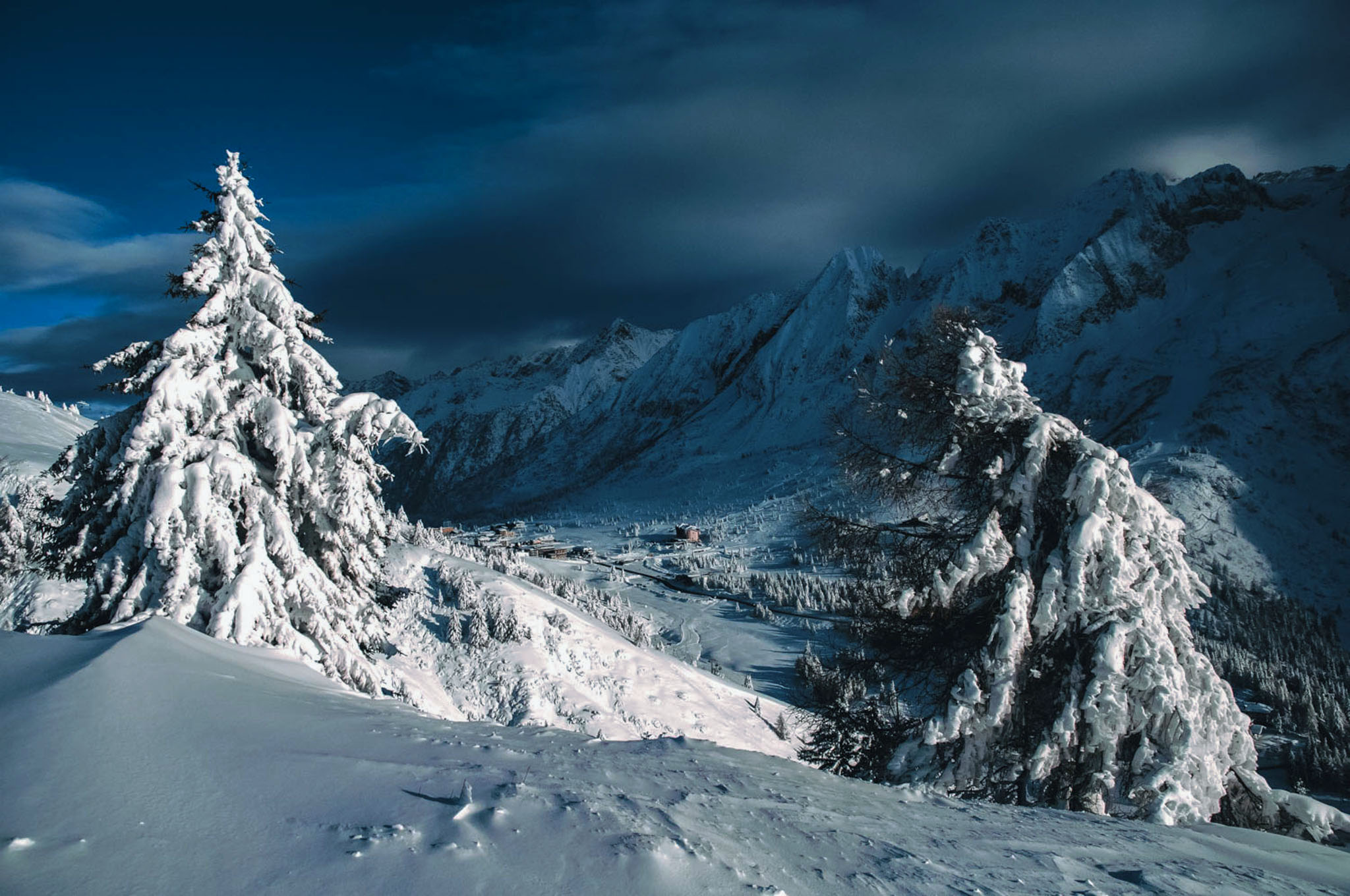 Territorio Inverno Ghiacciaio Parchi Valli 10
